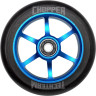 Колесо для самоката TECH TEAM X-TREME 120*26мм 6ST CHOPPER blue NN004238