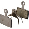 Тормозные колодки TECH TEAM LOGAN P08 прямоугольные (совместимость Shimano Deore Mech) NN010580